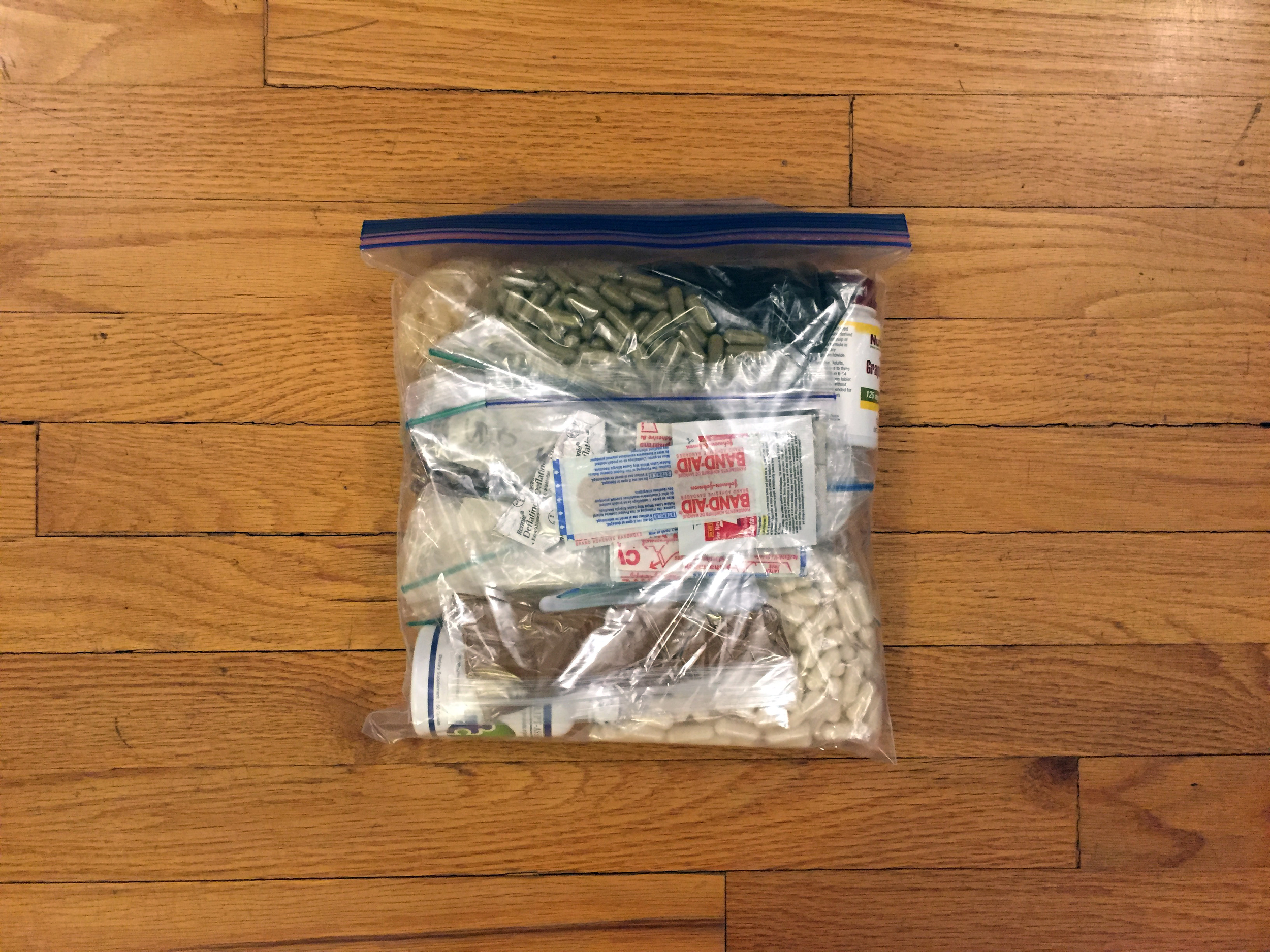 Giant Bag of Supplements
