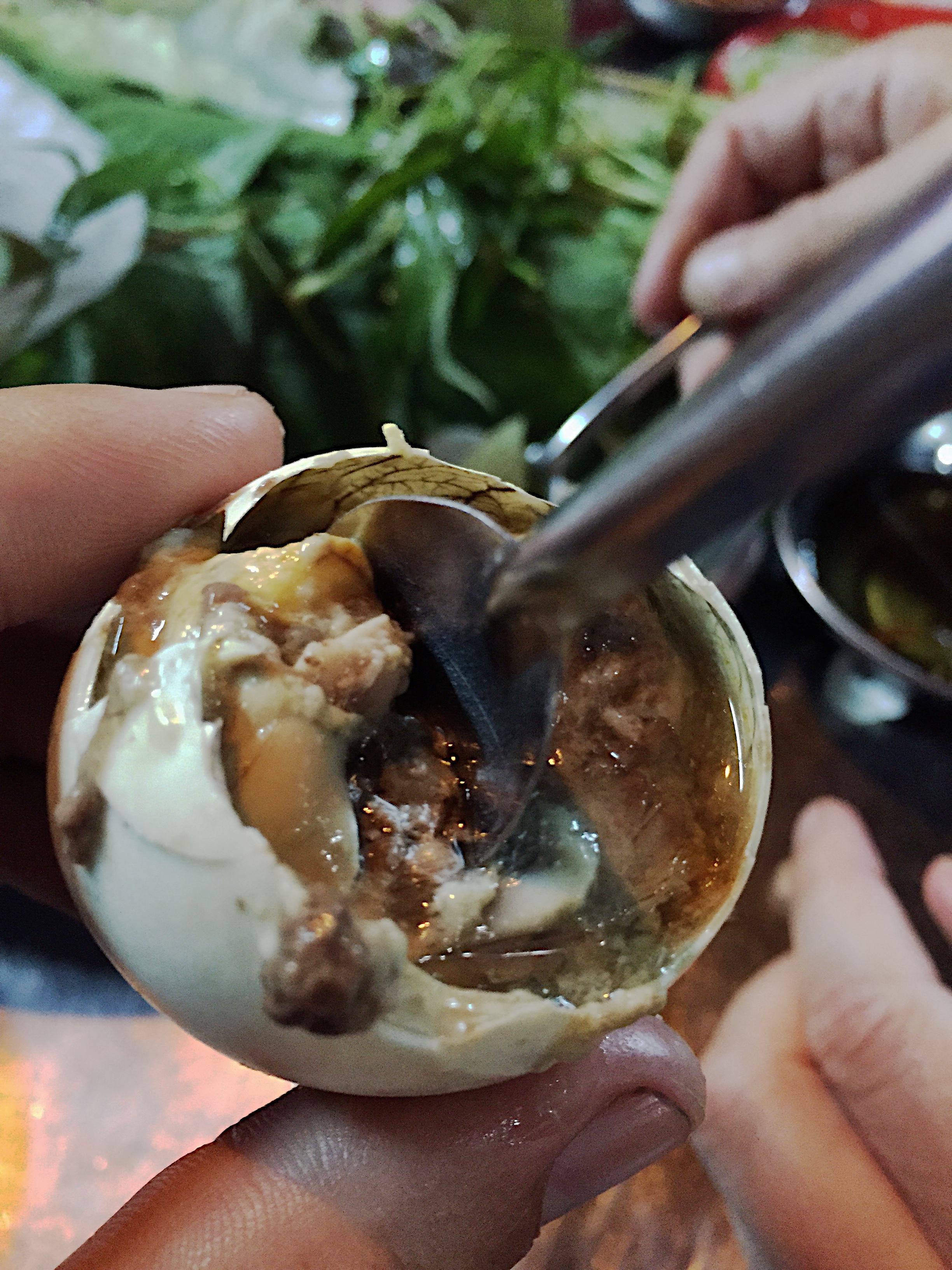 Fertilized duck egg aka heaven