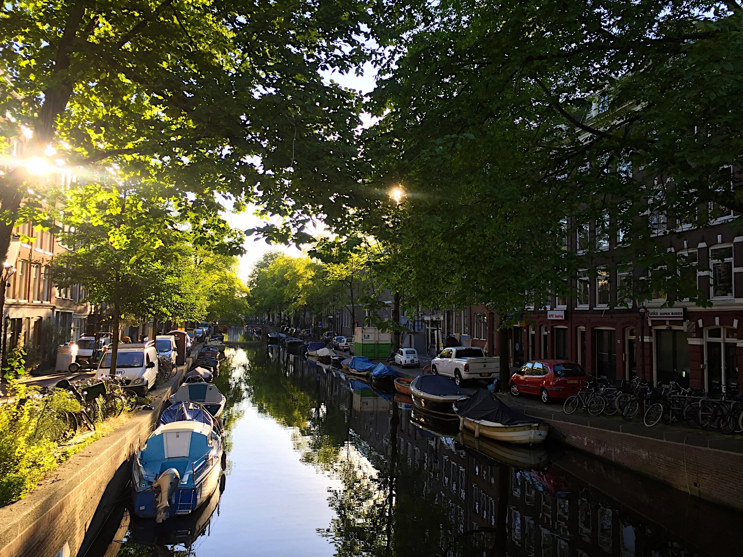So many reason to love Amsterdam: canals...