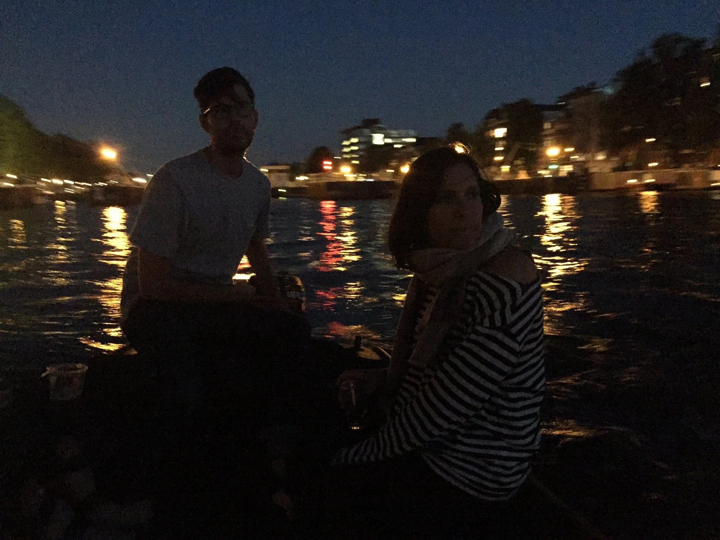 late nights on boats... 