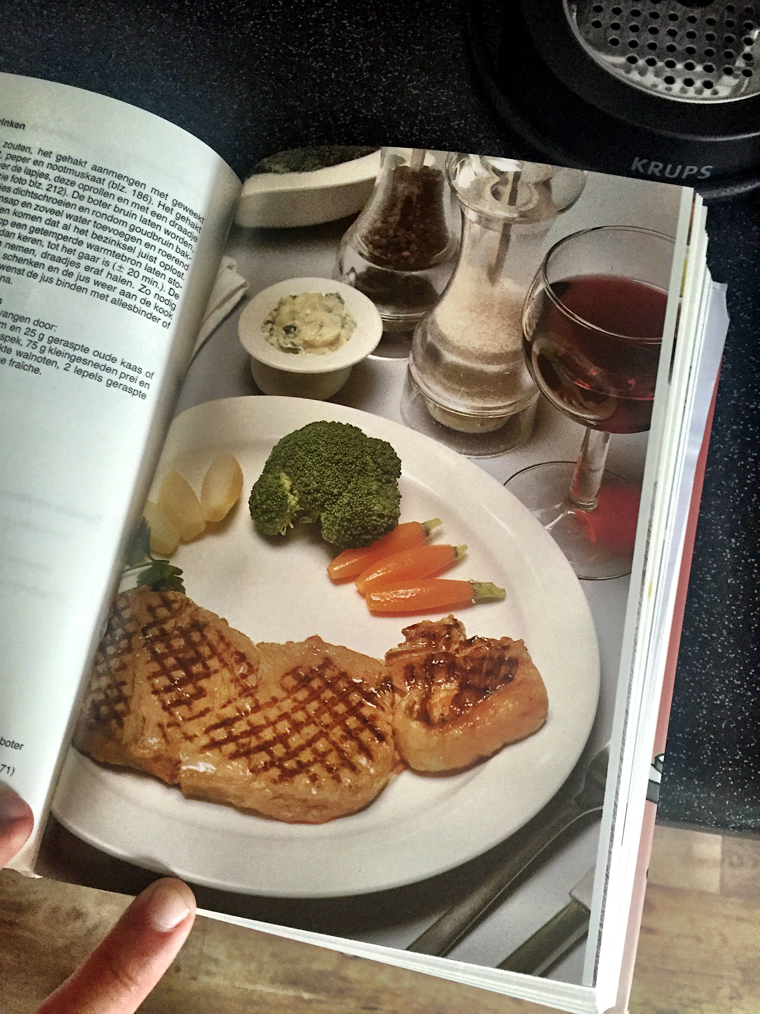 A Dutch cookbook we found in our Airbnb that sort of says it all