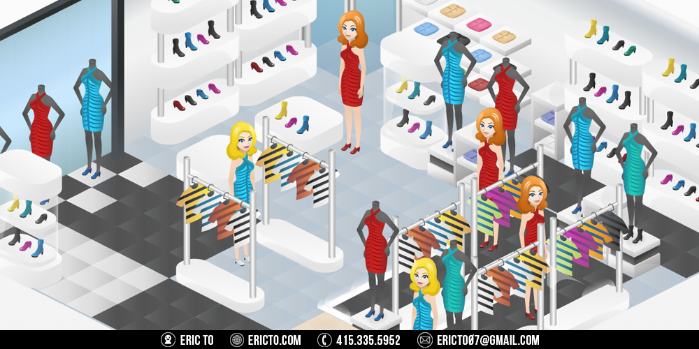 Fashion game concept