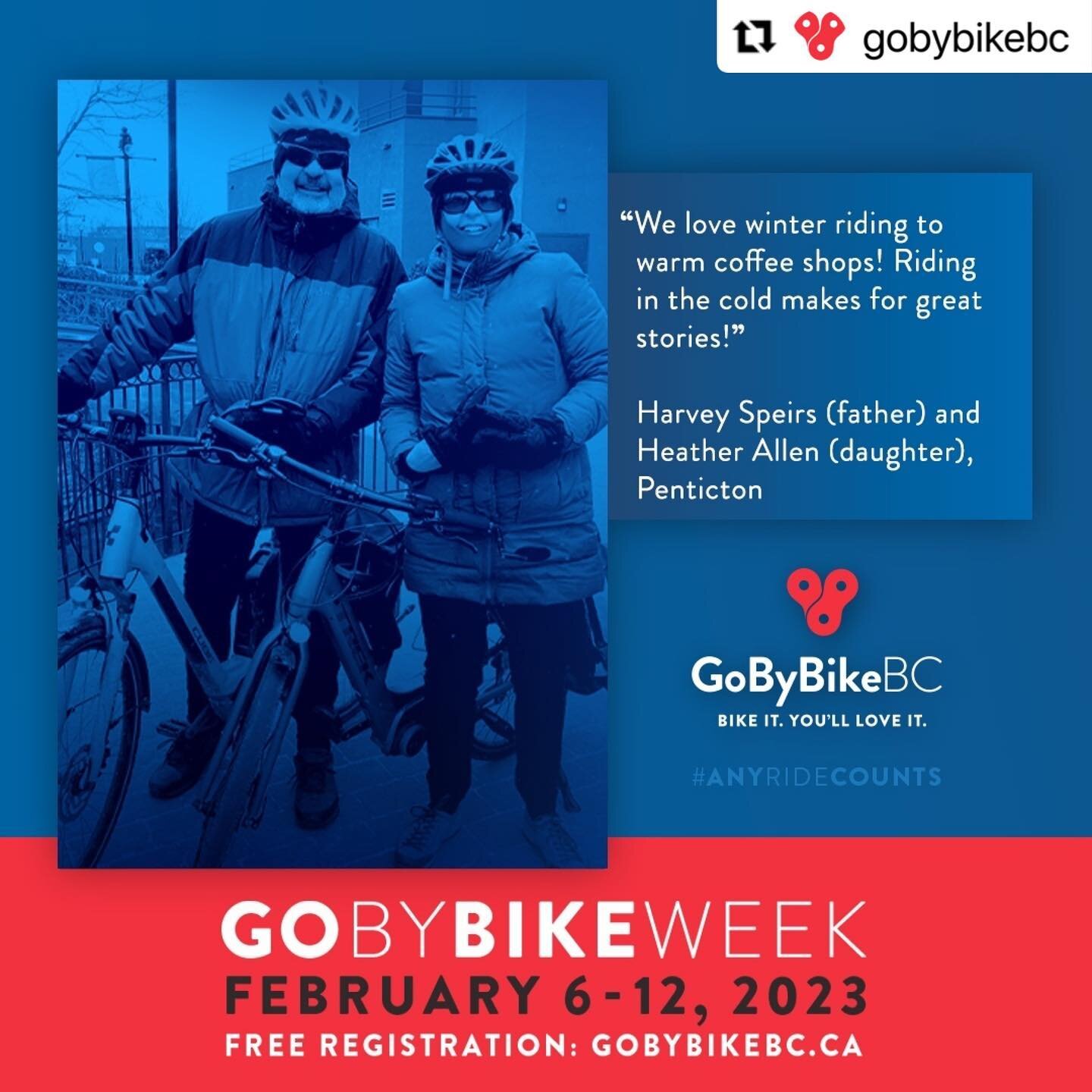 GoByBike Week Kicks Off TOMORROW 
Monday, February 6th 
🚲🚲🚲🚲🚲

🔗 Links in Bio to register and there&rsquo;s even an RCCC team!

#gobybike #gobybikeweek
#gobybike
#biketowork #biketoschool #biketofun #bikeeveryday #bikeeverywhere 
#weberiding 
#