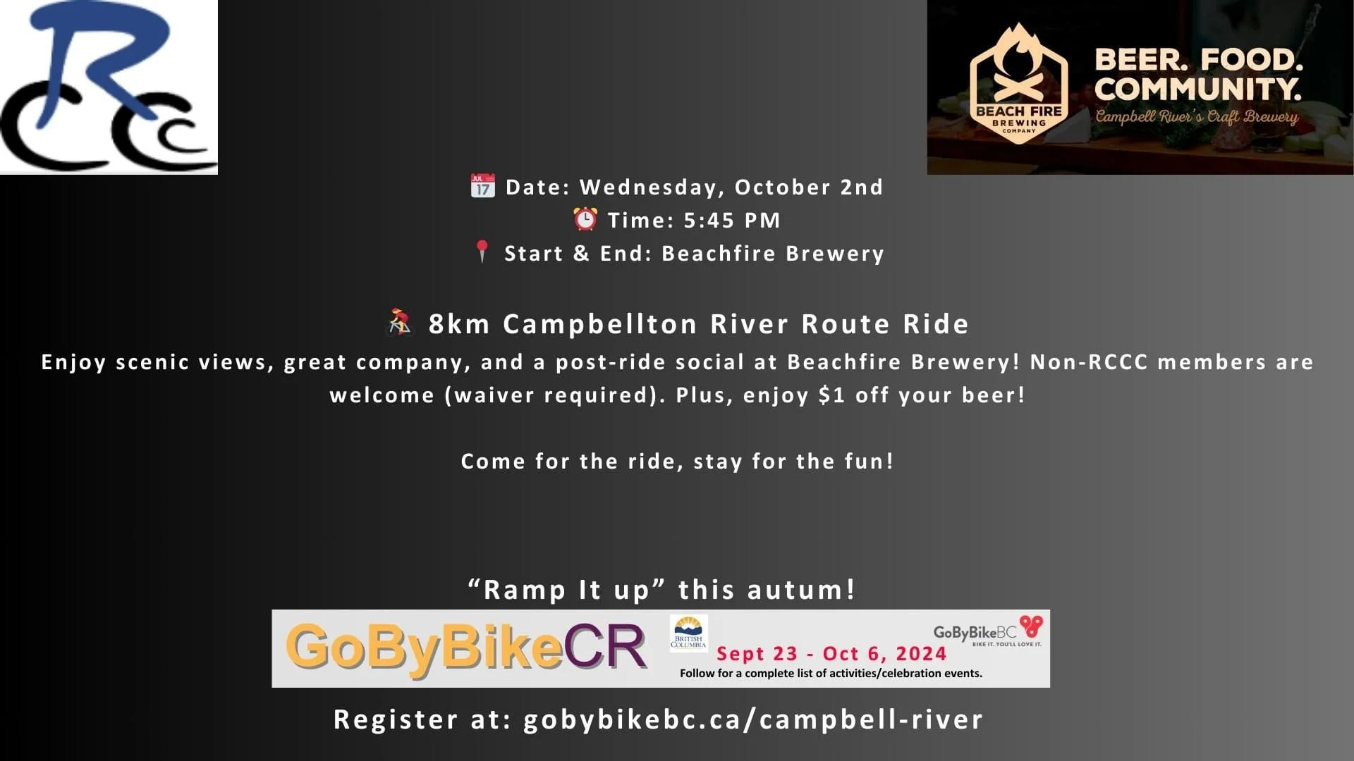 Go By Bike Week Bike &amp; Brew