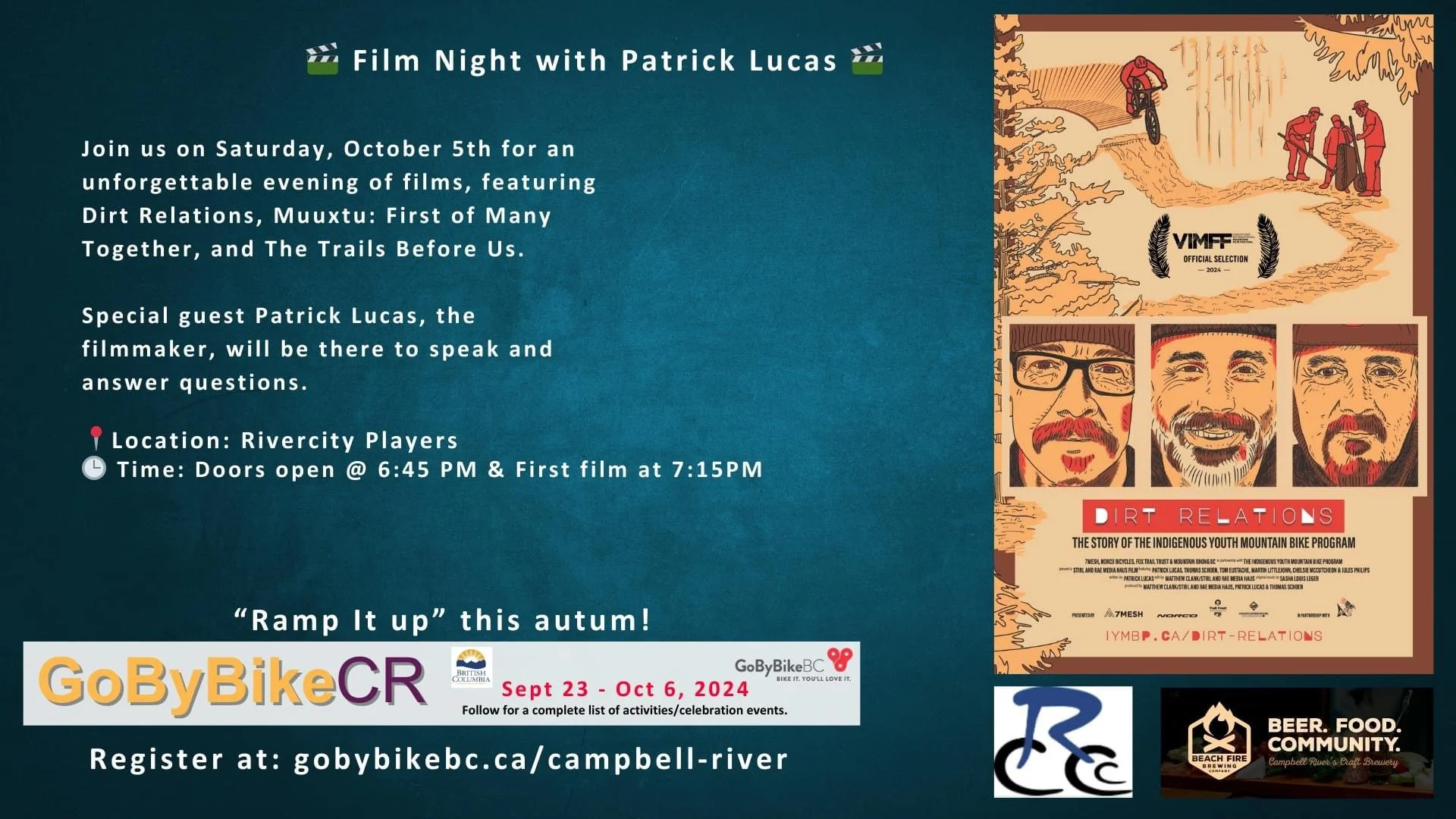 An Evening of Stories &amp; Connection: Film Night With Patrick Lucas