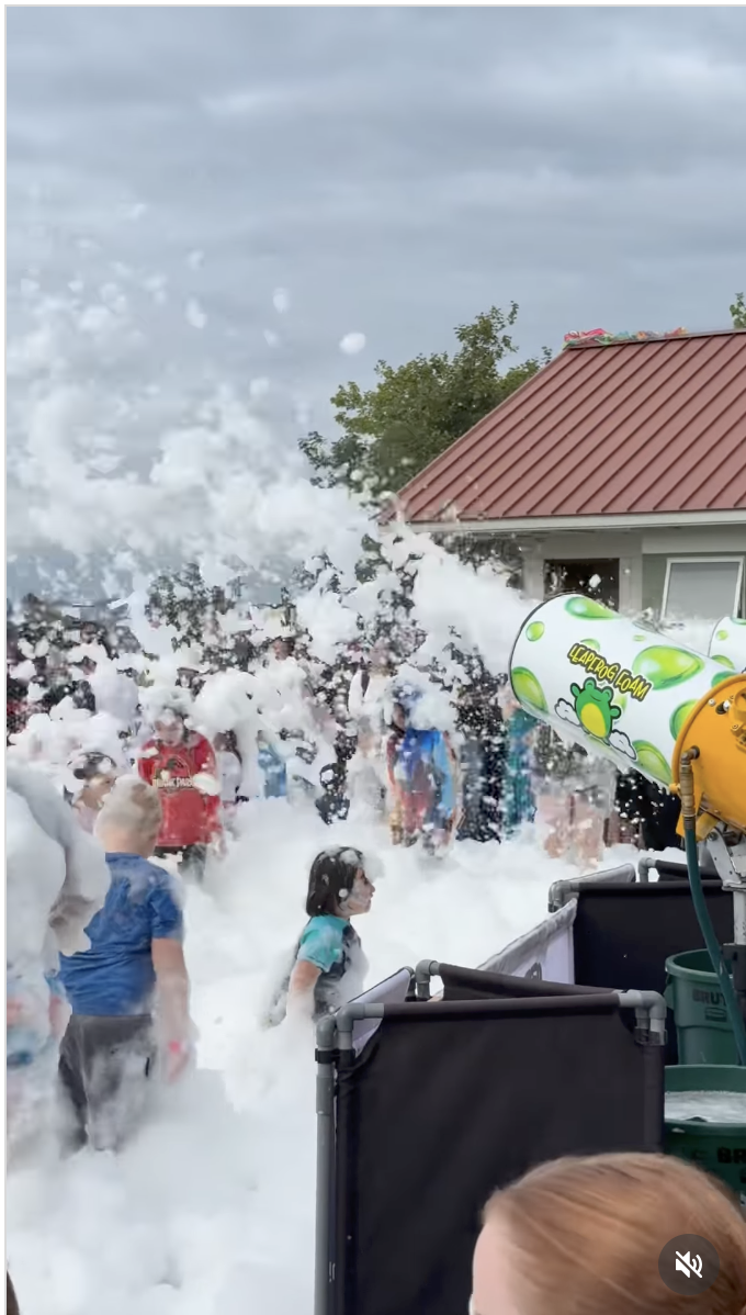 Bubble Foam Party