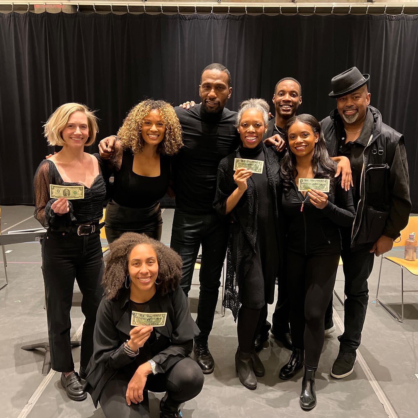I had the pleasure of joining these amazing artists for the reading of Gina Keys&rsquo; play @mississippi_land_by_ginakeys 
.
Shout out to @andreajonessojola for bringing us all together &bull; our director @aliciawhavers &bull; producer @itsd_angel7