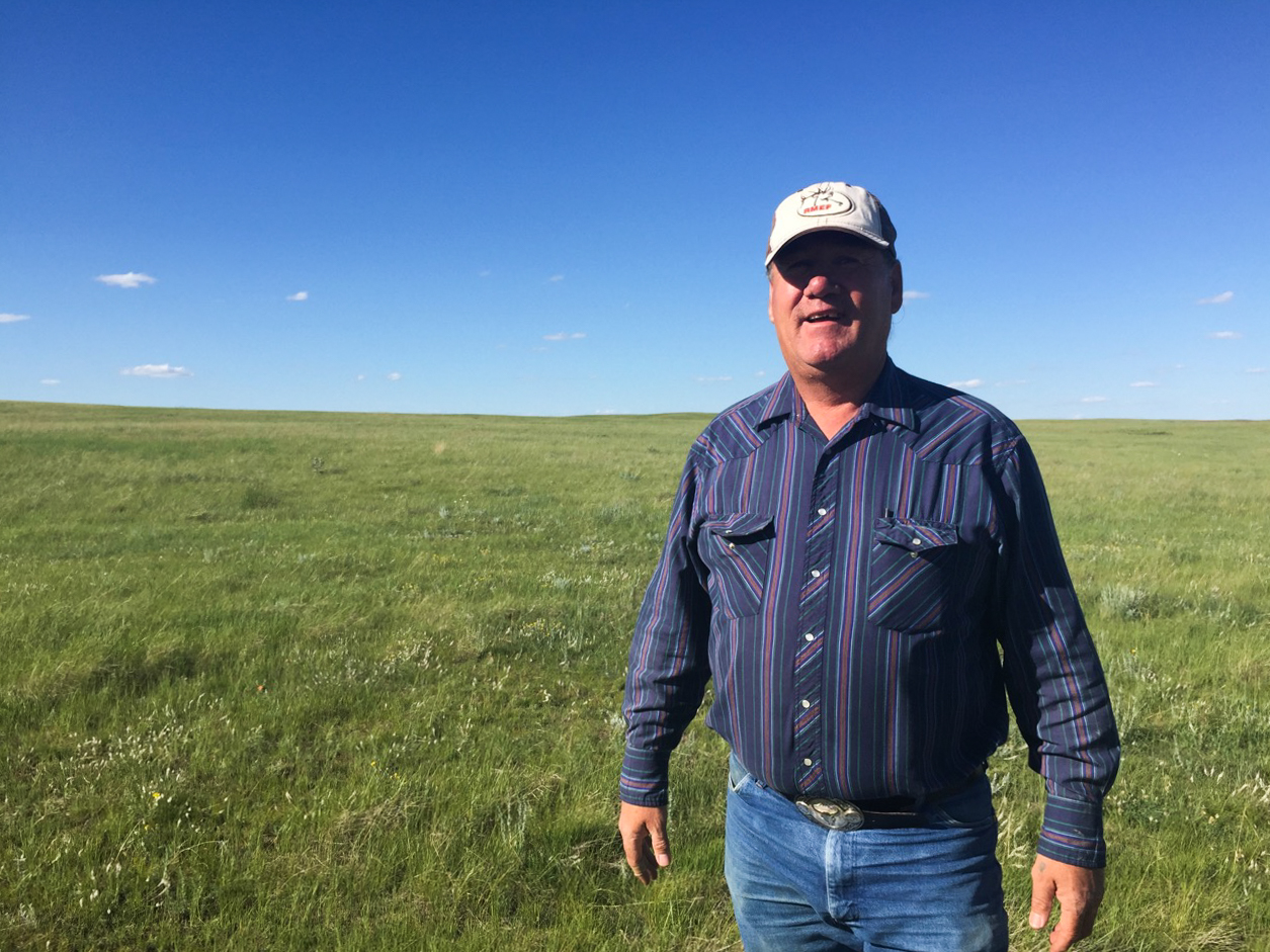 Robbie Magnan of the Fort Peck Tribes