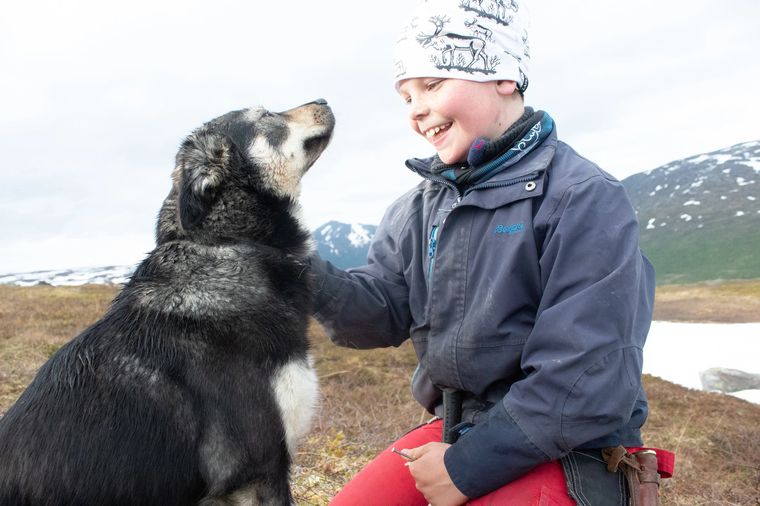 Ulf Isak Aleksandersen is 10 years old, and speaks three languages: Norwegian, Sámi and English.