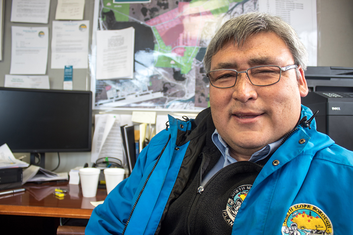 Gordon Brower is the director of the planning department of the North Slope Borough and a whaling captain in Utqiagvik, Alaska.