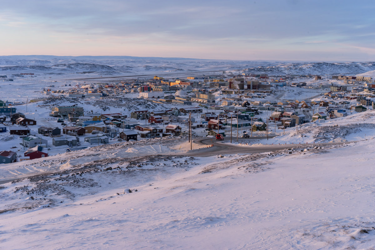 Iqaluit is the capital city of Nunavut, the largest territory in Canada.