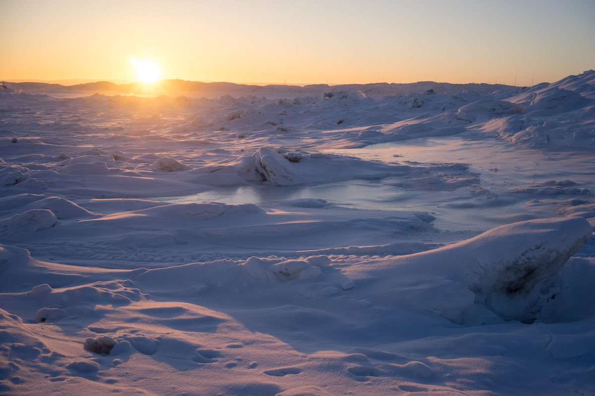 The winters are long and dark in Nunavut. The return of the sun is a celebration.