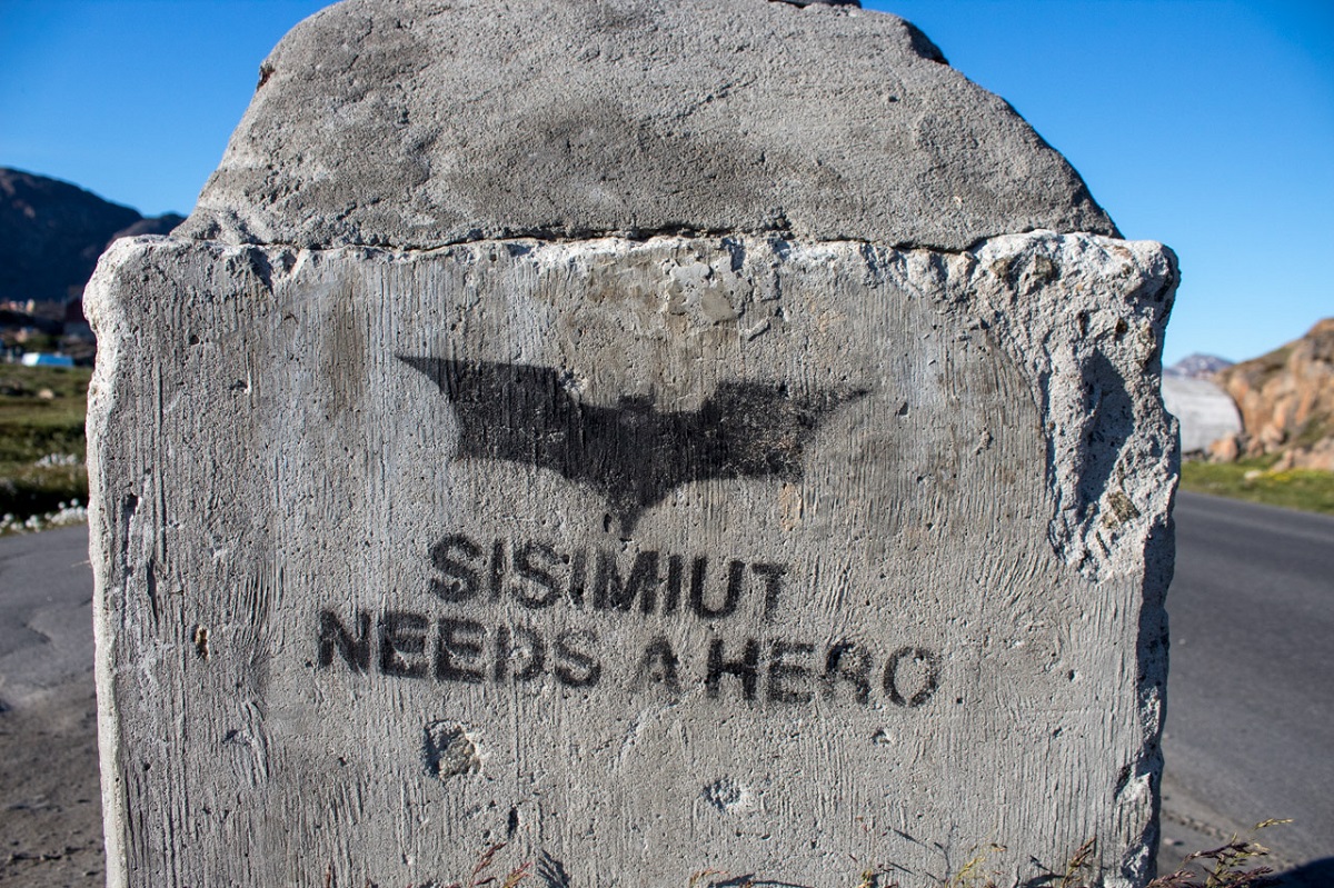 Sisimiut is Greenland's second largest city with 6,000 people.
