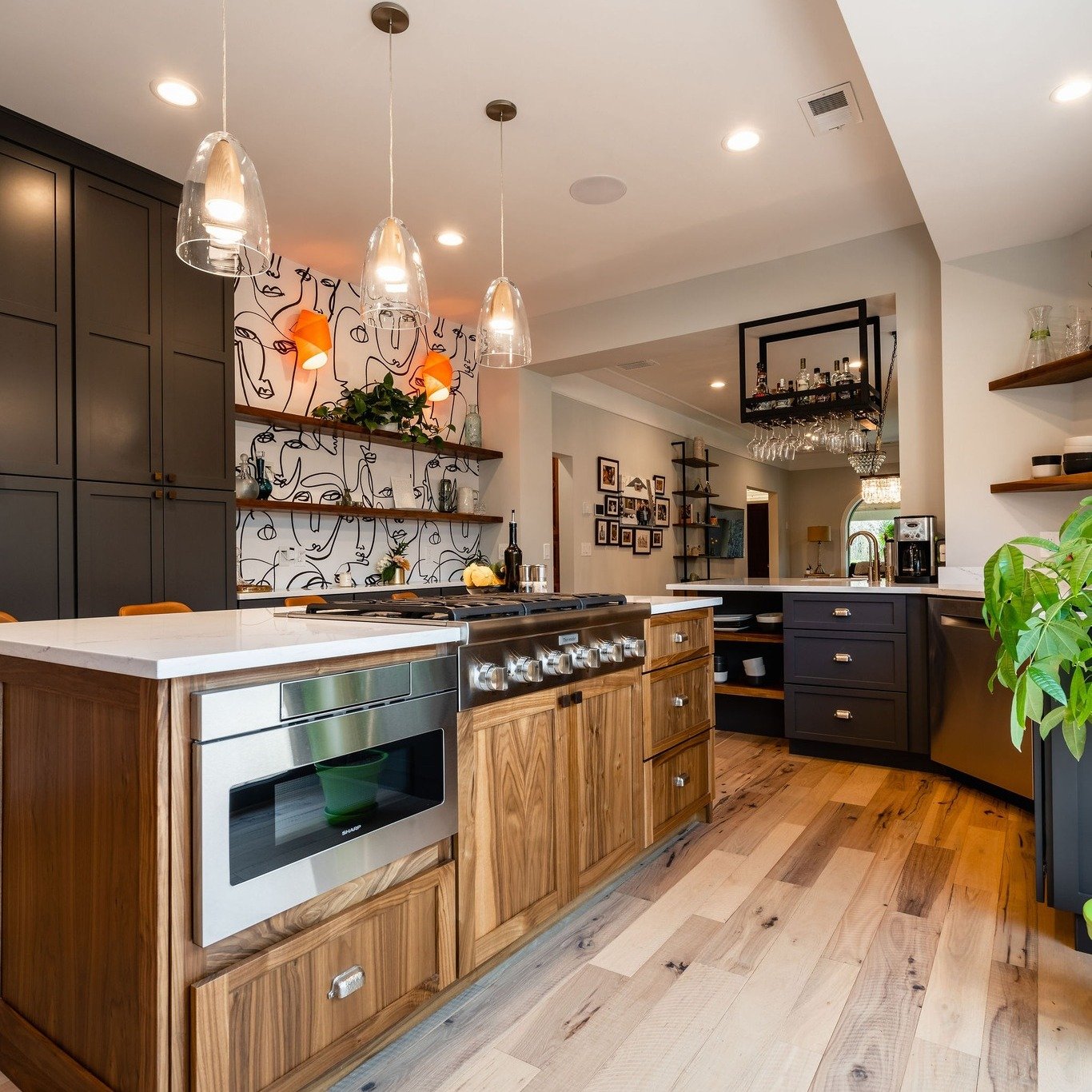 Two-tone isn&rsquo;t just for your luxury car detailing. Bringing two different styles or colors of cabinet face into your kitchen can be a great way to breakup large expanses of cabinets in your kitchen and create fun detail in your space.

#DenverA