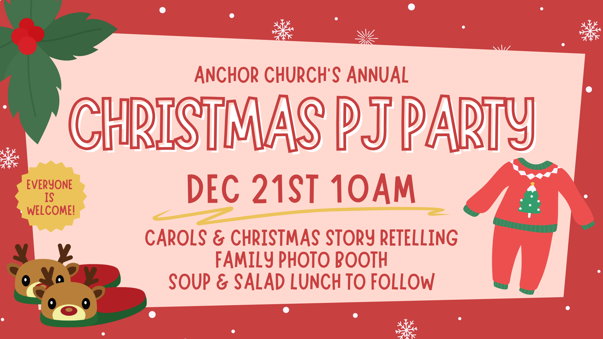 Christmas PJ Party!