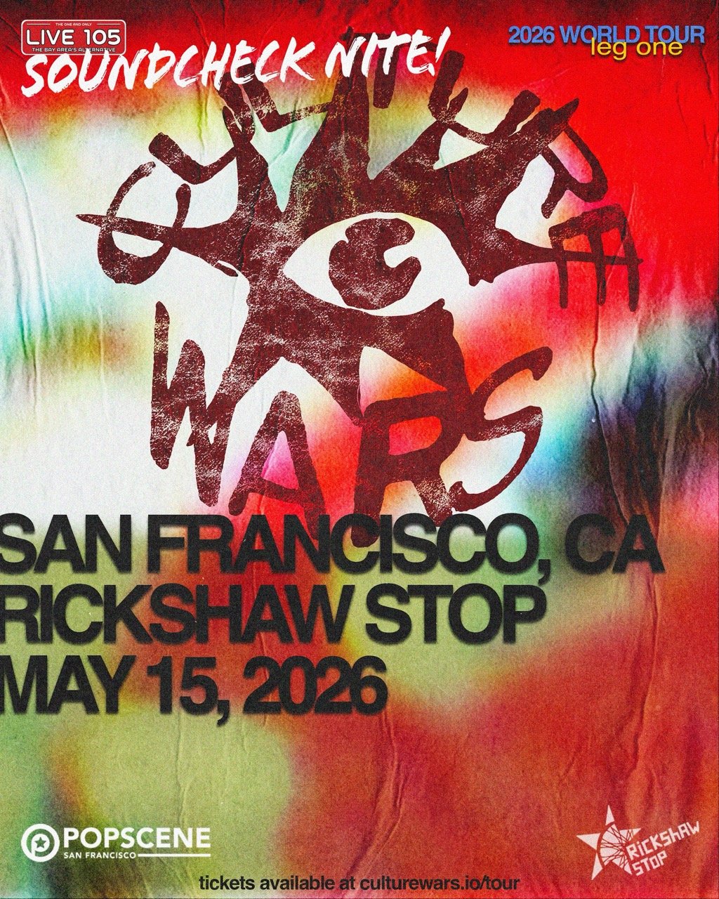 CULTURE WARS (Soundcheck Nite!)