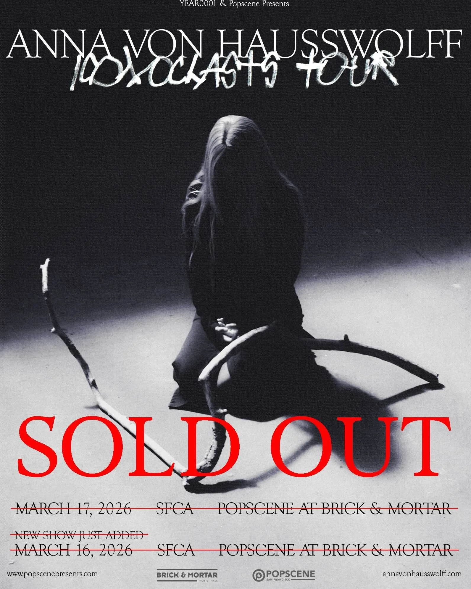 ANNA VON HAUSSWOLFF (BOTH SHOWS SOLD OUT!)