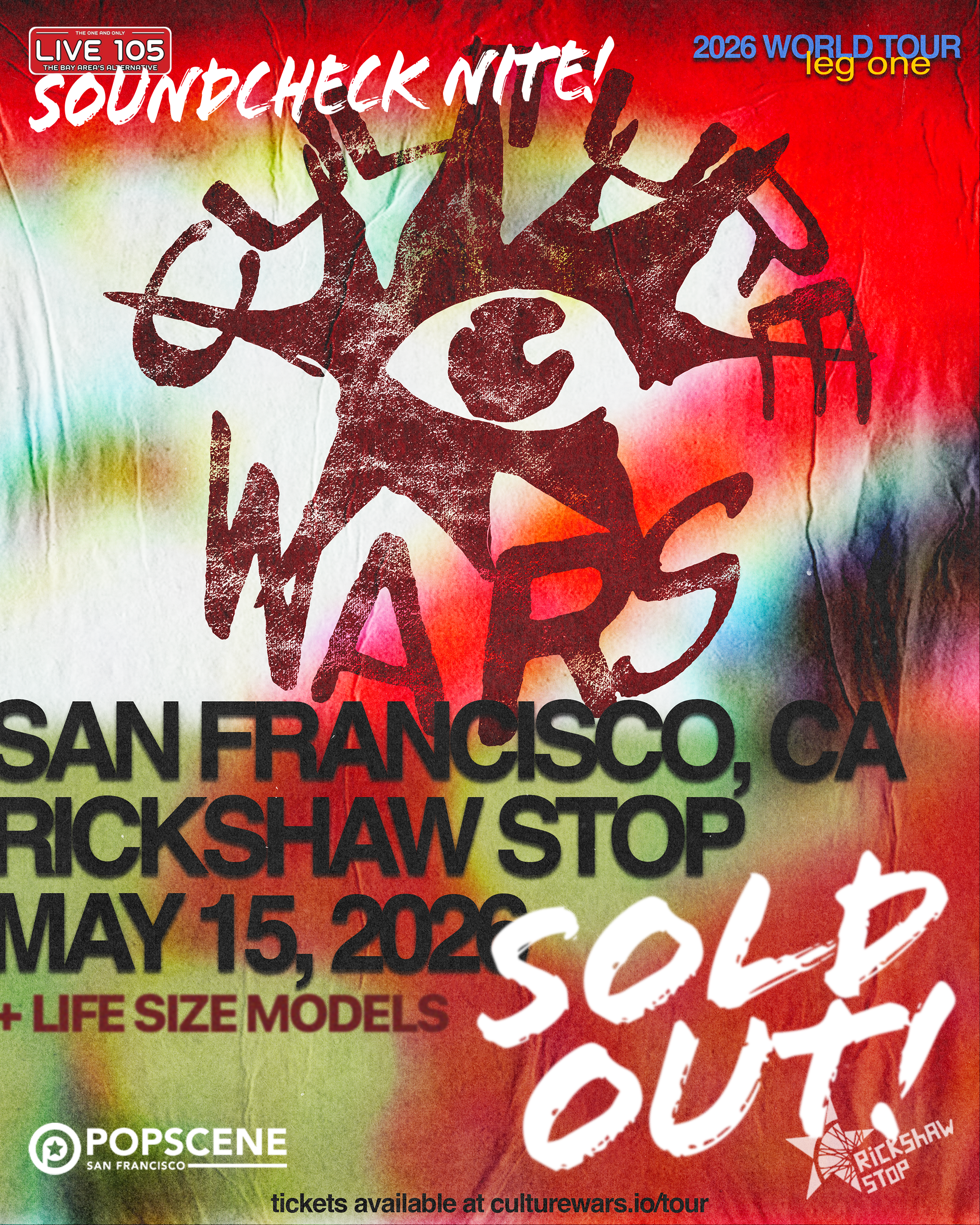 CULTURE WARS (Sold out!)