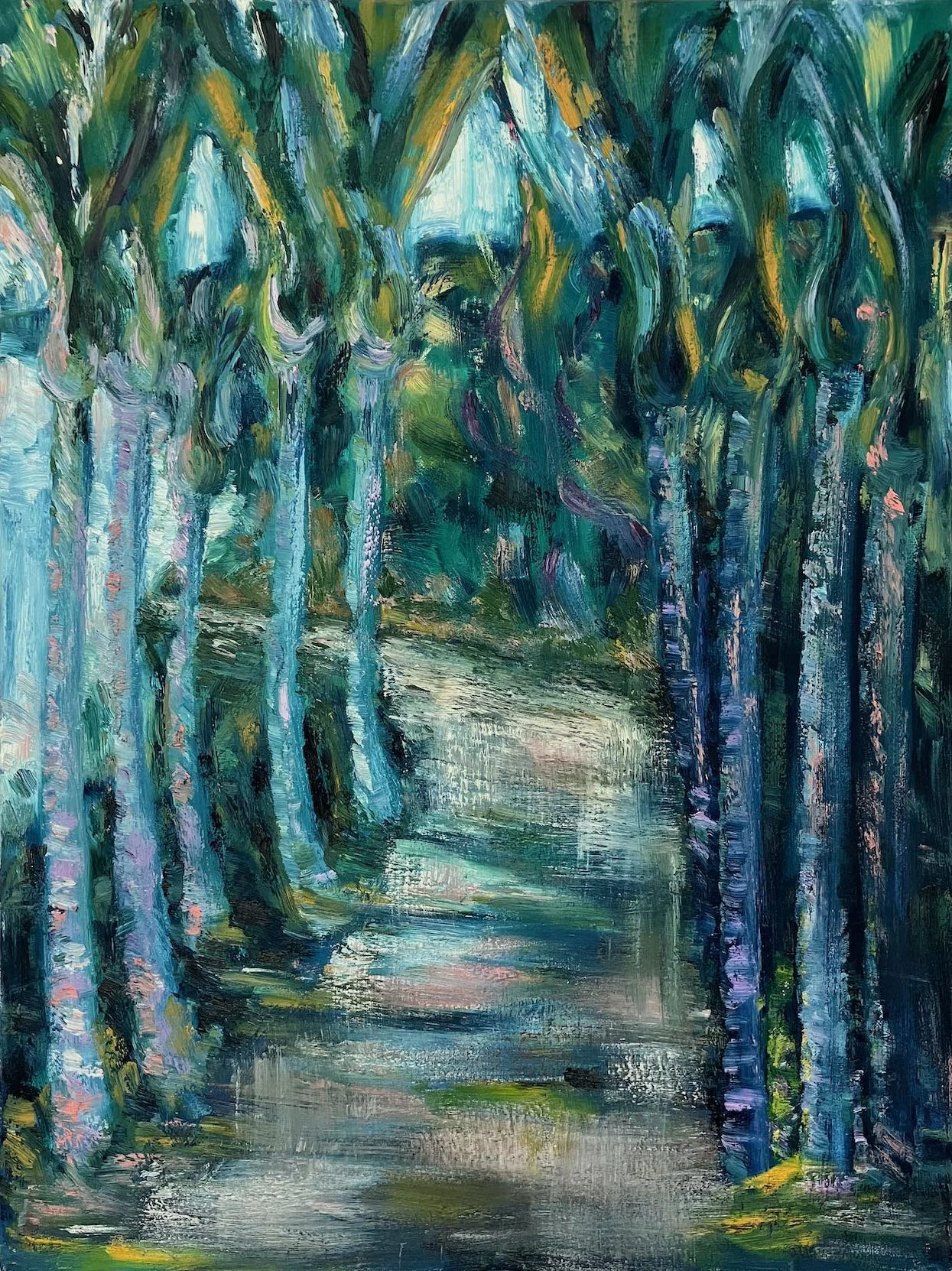   Keep to the Path   oil on canvas   101×76cm&nbsp; &nbsp; &nbsp; &nbsp; &nbsp;     Enquire     