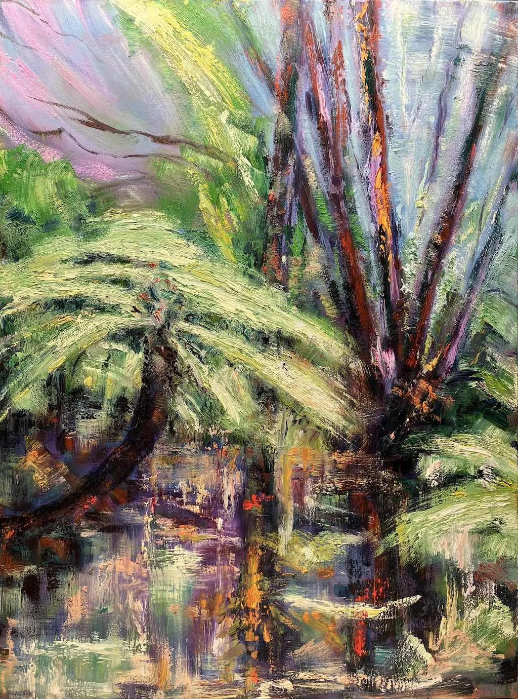   The Pathless Path   oil on canvas   101 x 76cm&nbsp; &nbsp; &nbsp; &nbsp; &nbsp;     Enquire     