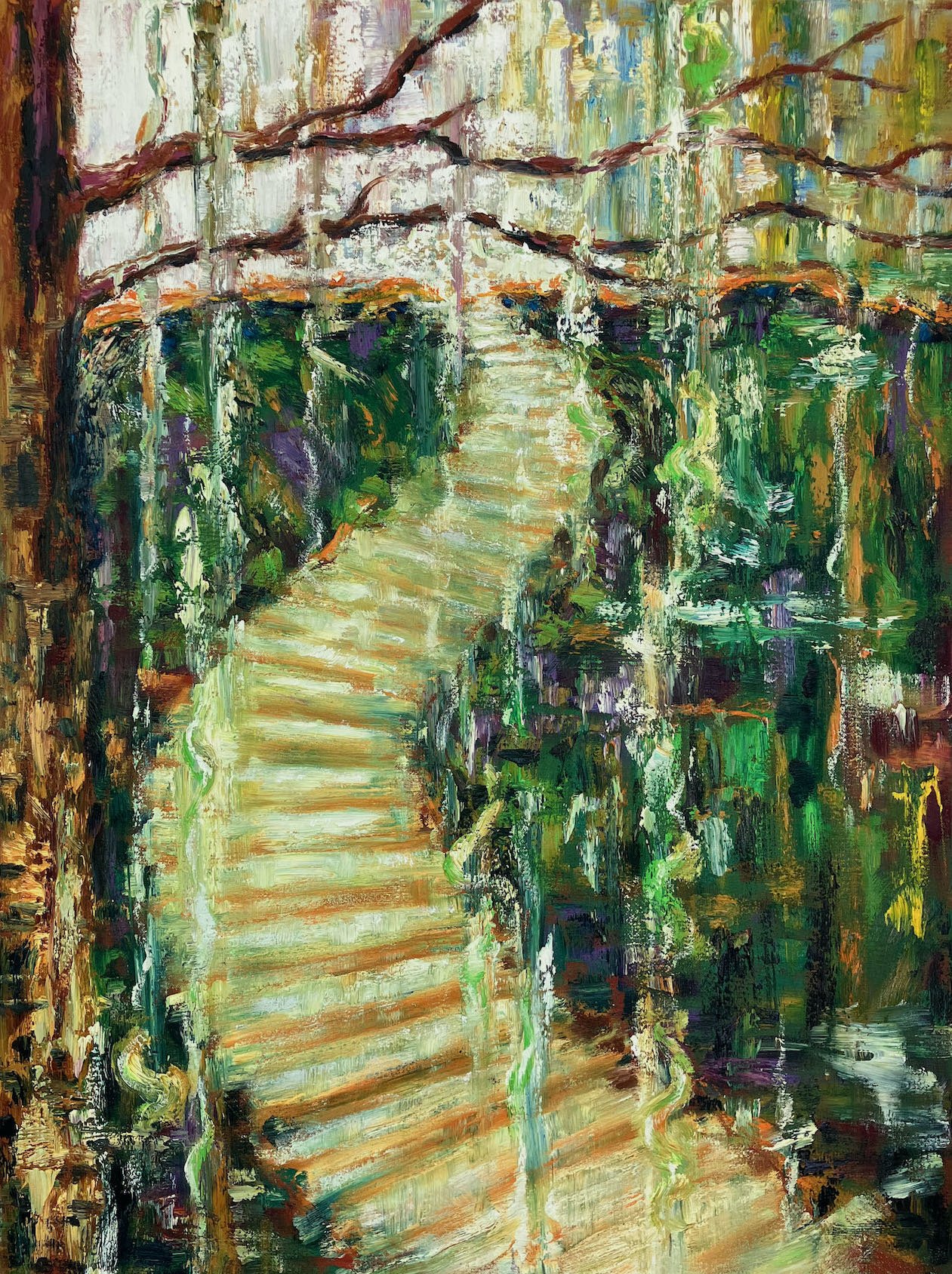   The Long Climb   oil on canvas   101 x 76cm    Enquire     
