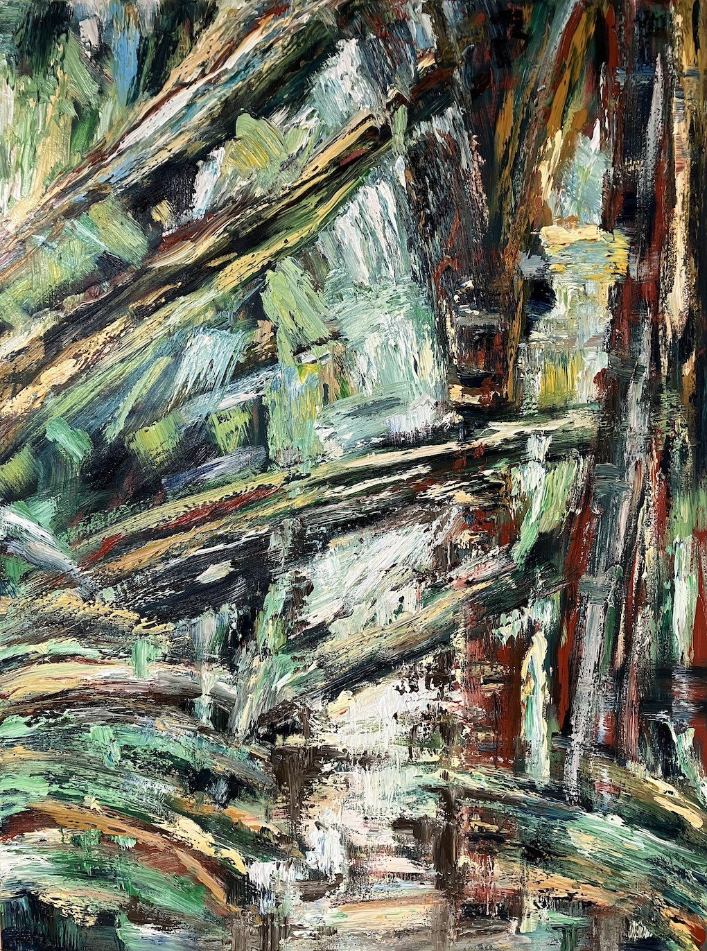   Am I Now Lost?   oil on canvas   101 x 76cm    Enquire     
