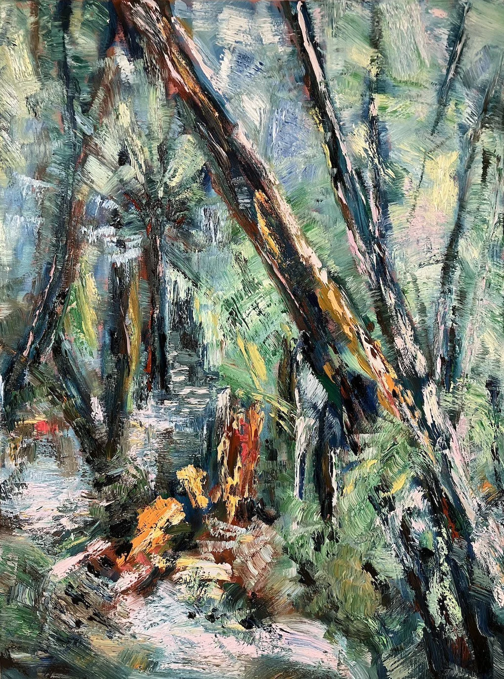   Daybreak on the Path   oil on canvas   101 x 76cm&nbsp; &nbsp; &nbsp; &nbsp; &nbsp;     Enquire       