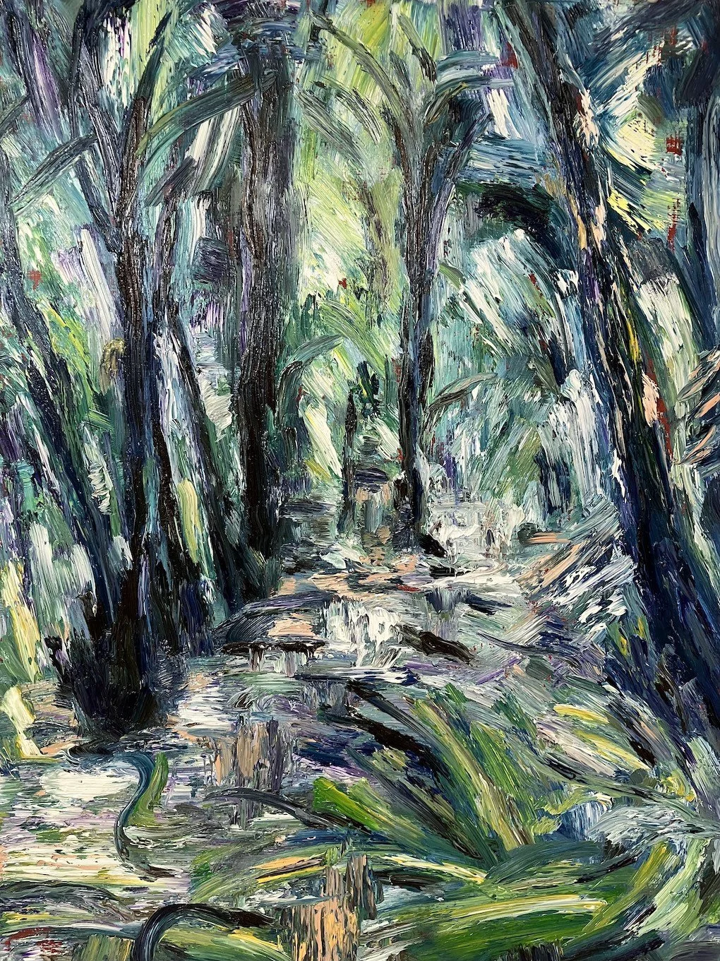   Wandering Alone (study)   oil on board   60 x 45cm&nbsp; &nbsp; &nbsp; &nbsp; &nbsp;     Enquire   