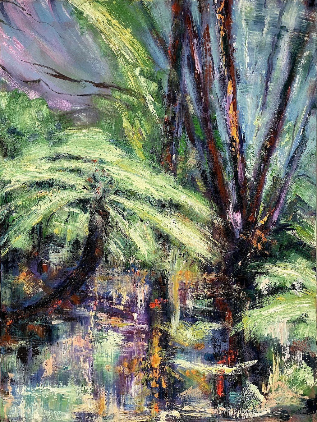   The Pathless Path   oil on canvas  101 x 76cm&nbsp; &nbsp; &nbsp; &nbsp; &nbsp;    Enquire   