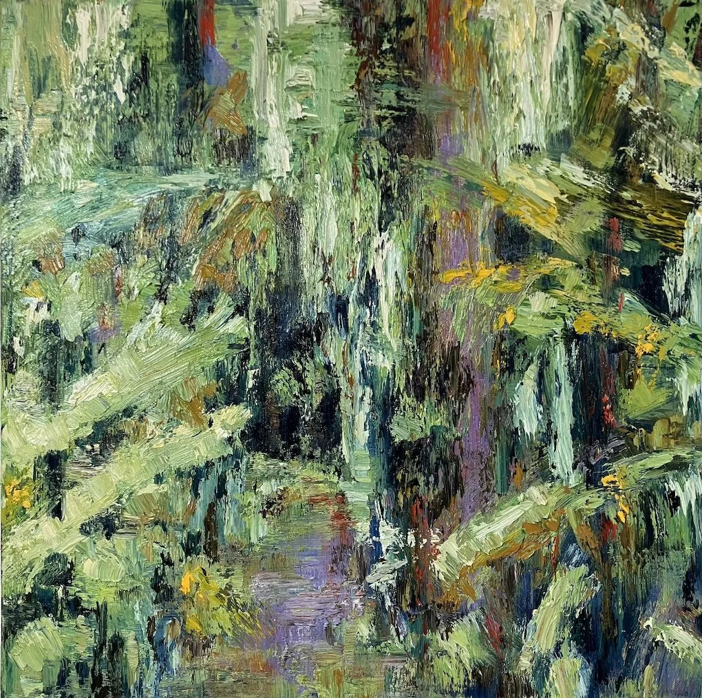   A Less-Trodden Path   oil on canvas  61 × 61cm    Enquire   