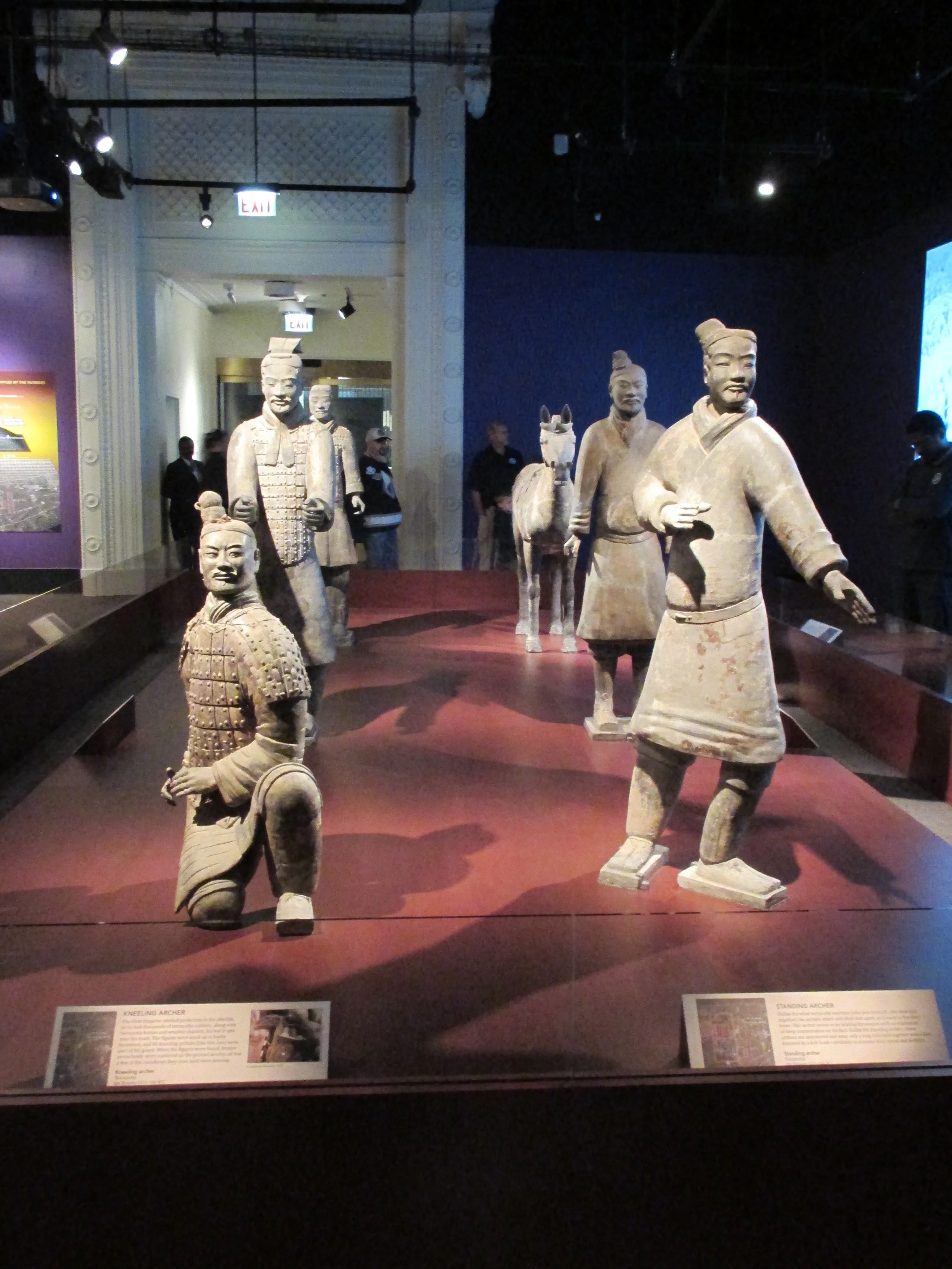 Archer and other warriors