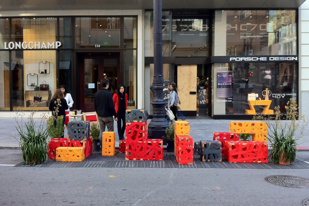 Ming and Christina's Parking Day Installation