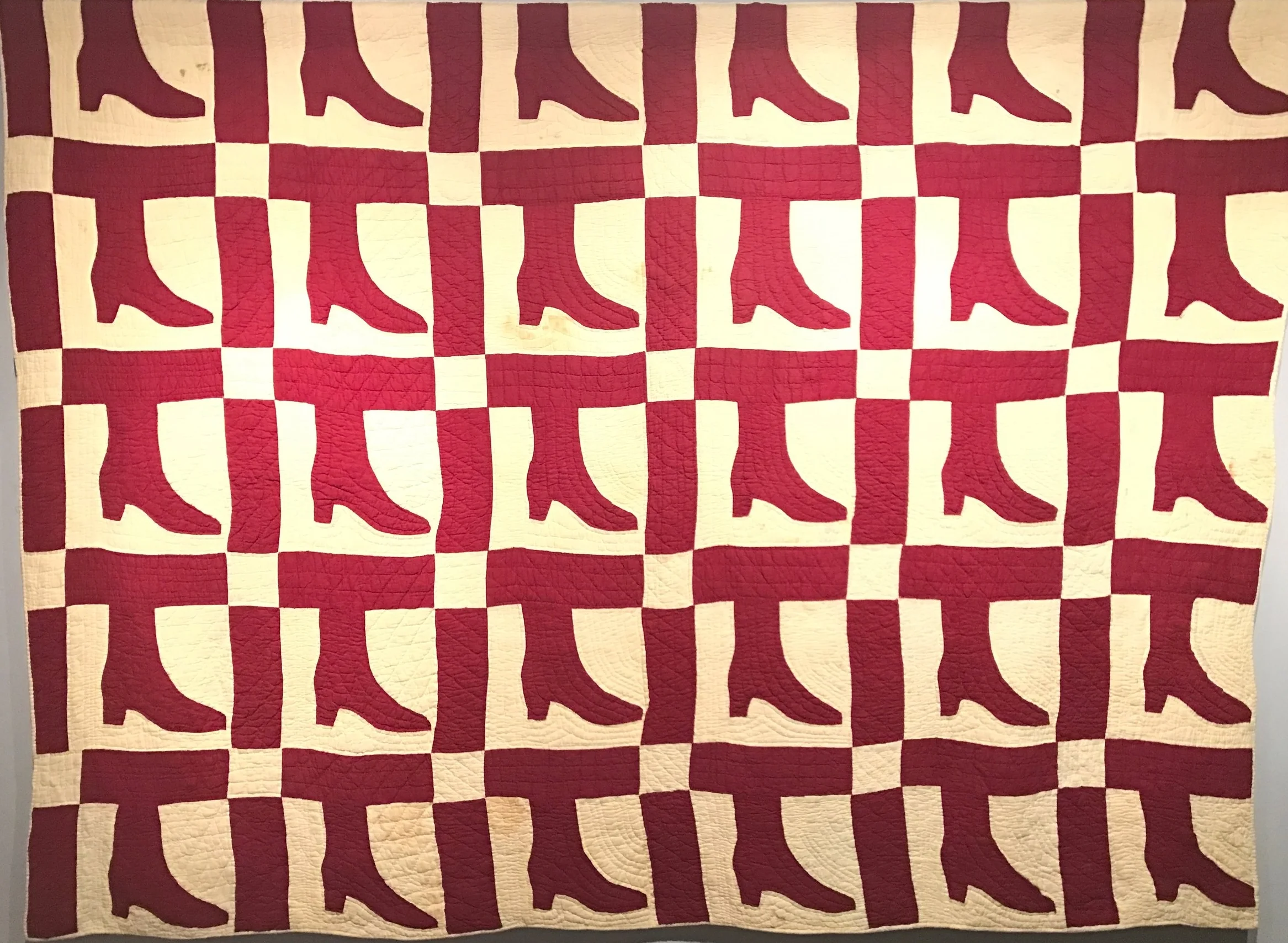 Lady's Shoe Quilt 1890