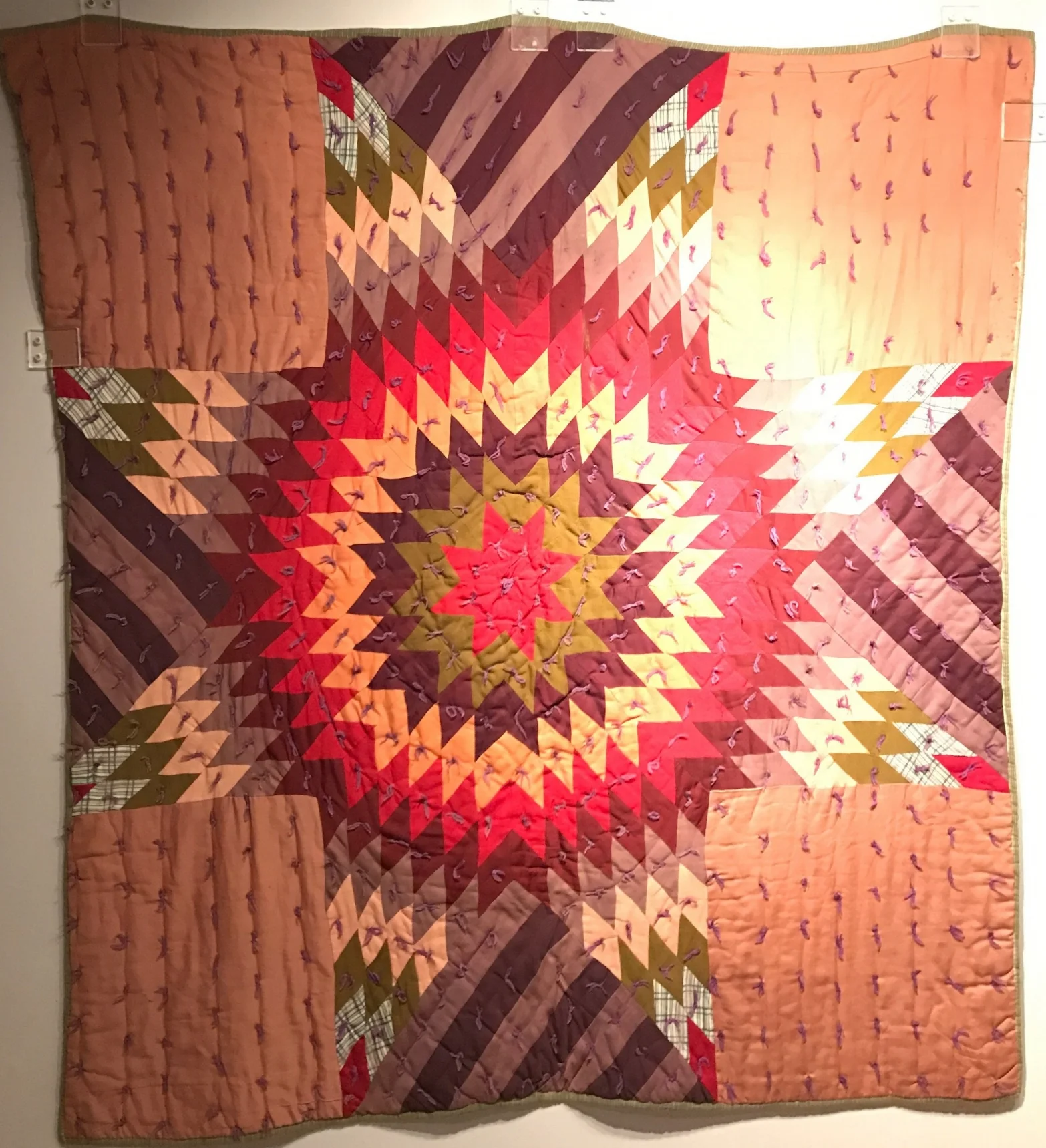Lone Star Quilt, 1950s