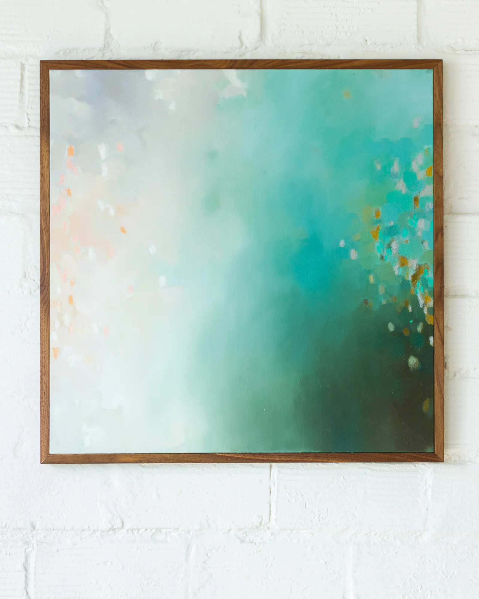 WINDOW IN 32” X 32” OIL – MIXED MEDIA