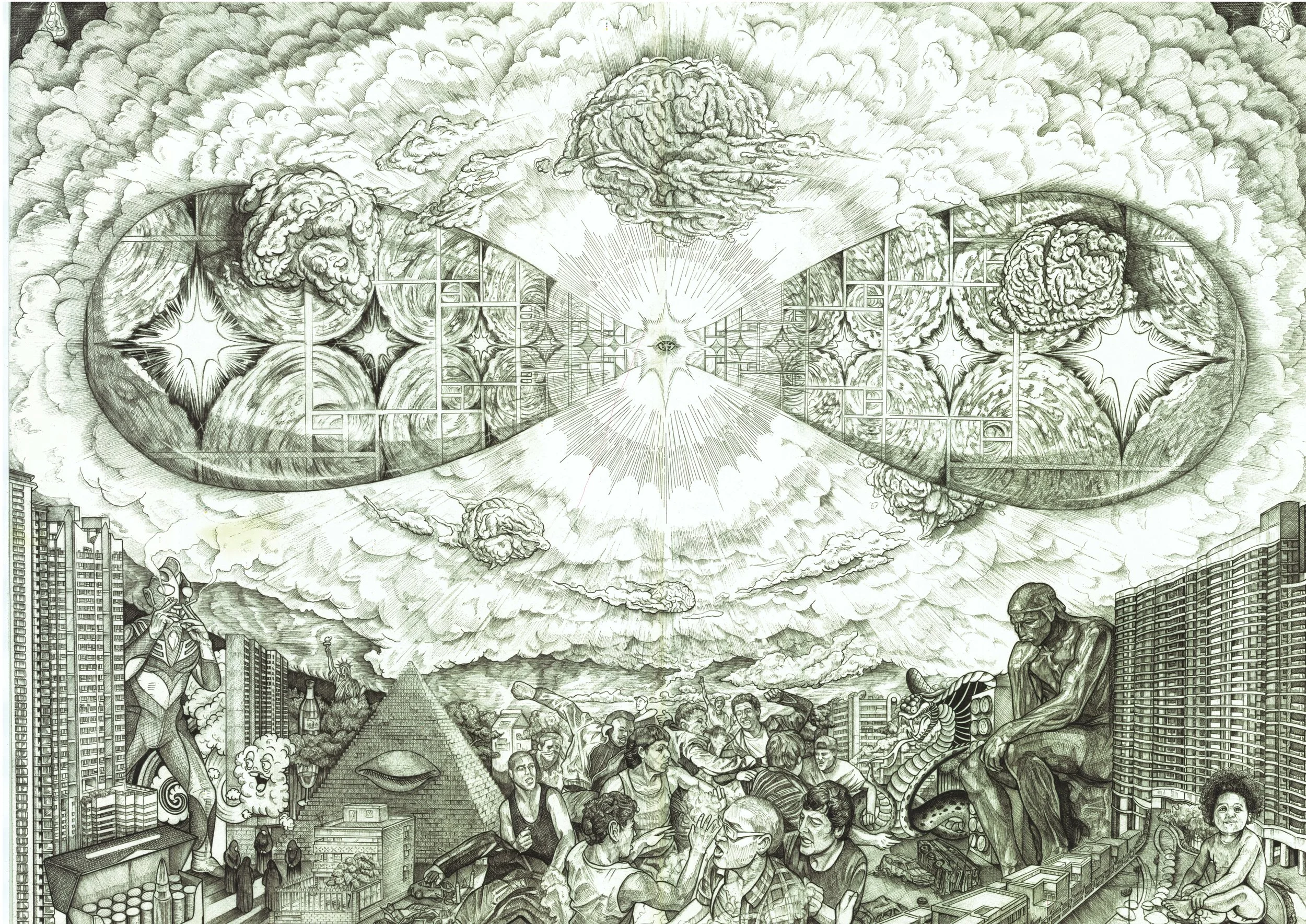 The Livings in the Sea of Dimensions
