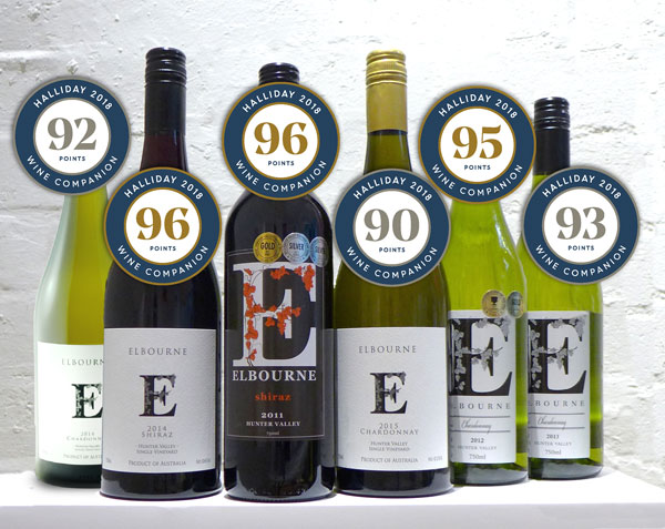 2018 Halliday Award winning vintages