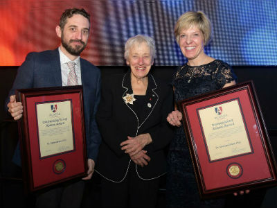 Aaron attended the Acadia University Alumni Gala