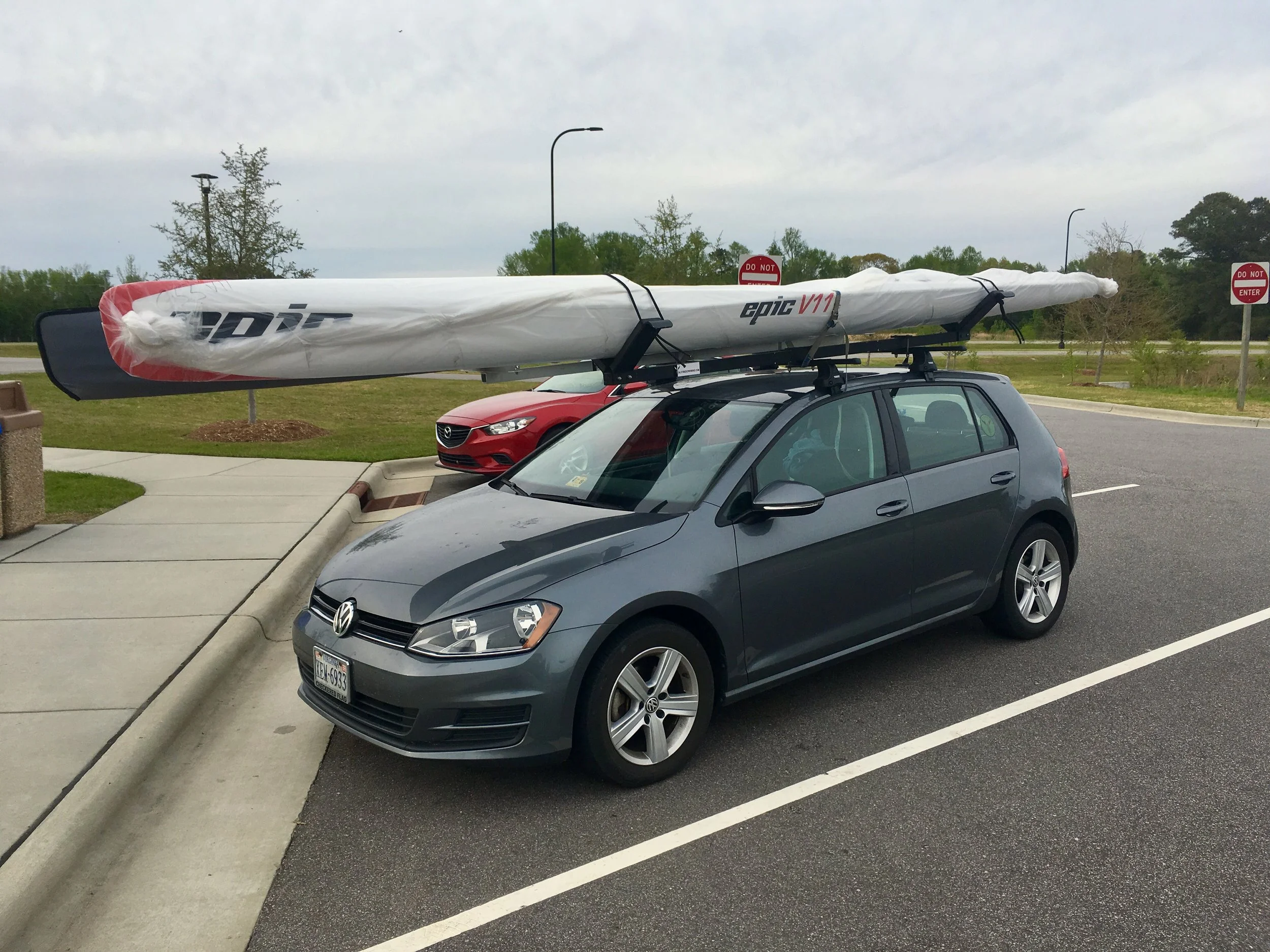 Were always up for a road trip, especially if it is to a paddling destination so we will deliver, pretty much anywhere in the continental United States for the government rate per mile from our location to the delivery location, and back, as calculated by the Defense Travel System mileage calculator. Present GSA cost per mile is $0.55. If the roundtrip distance requires more then 8 hours of sustained travel lodging will be included also at a cost up to the government lodging rate for the zip code. Trials are welcomed on our local waters here at the boathouse. We will gladly bring a craft to another location outside of the 23451 zip code at the same cost as delivery charges outline above. Payable in advance.