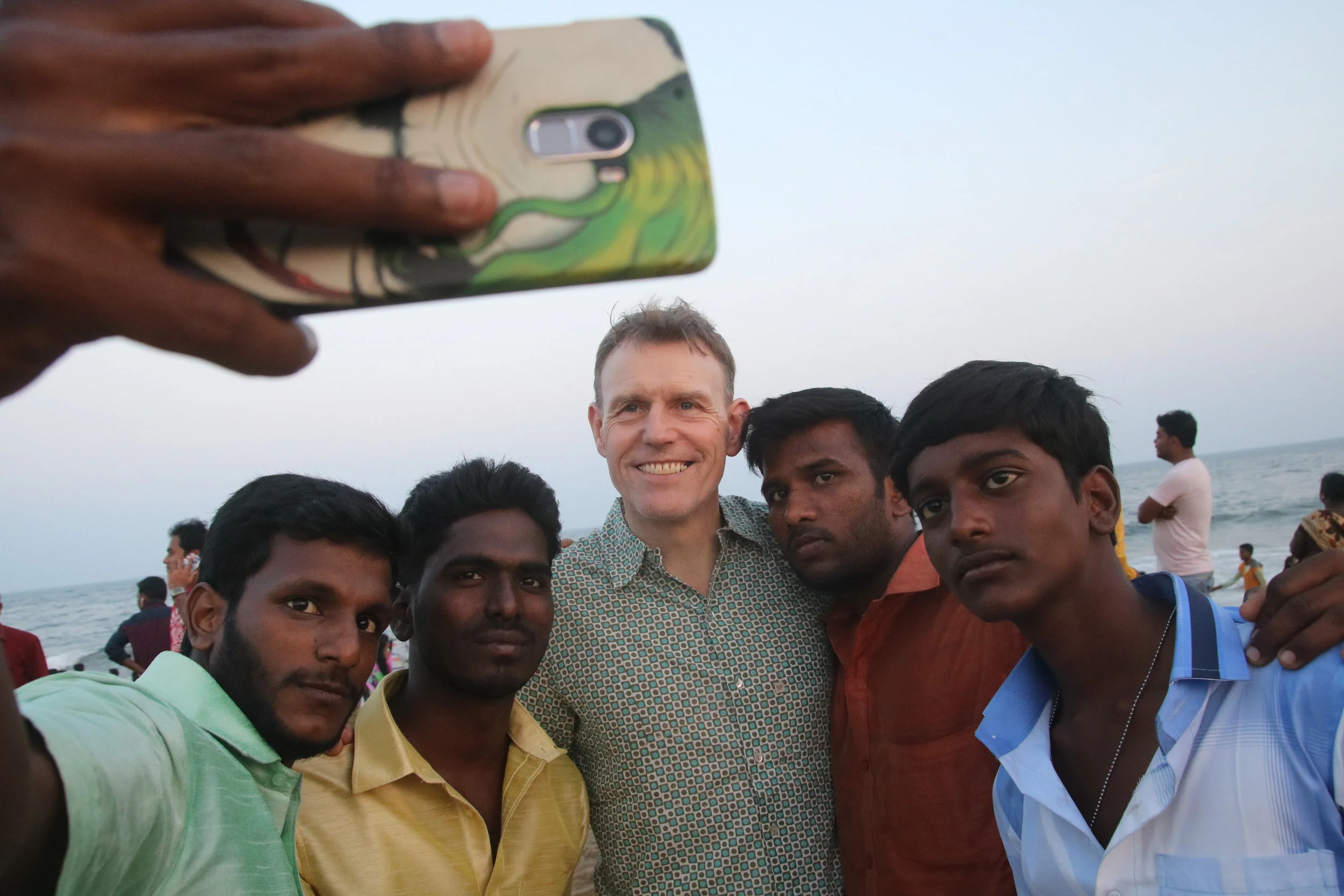  A gathering of gentlemen... Marina Beach 