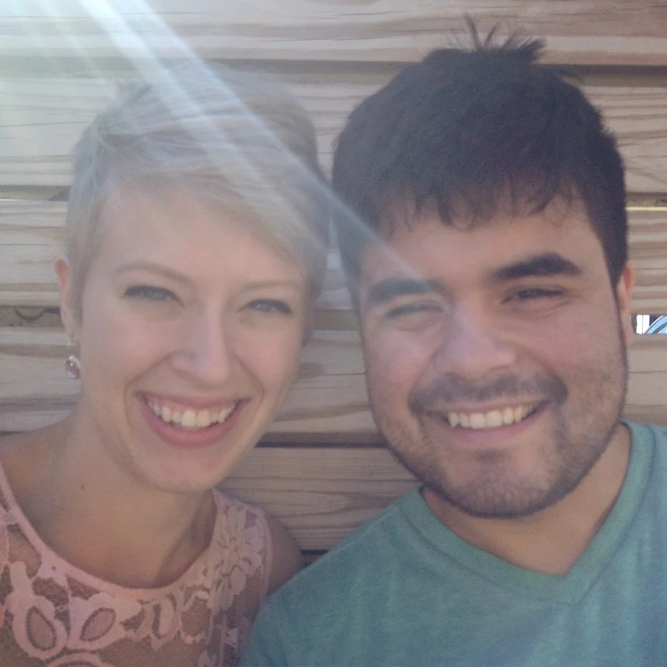 Our first Valentine's day in Los Angeles was also our first Valentine's day as married folks!