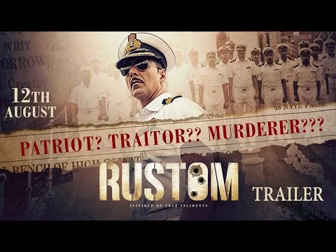 Rustom | Official Trailer | Akshay Kumar, Ileana D'Cruz, Esha Gupta & Arjan Bajwa |