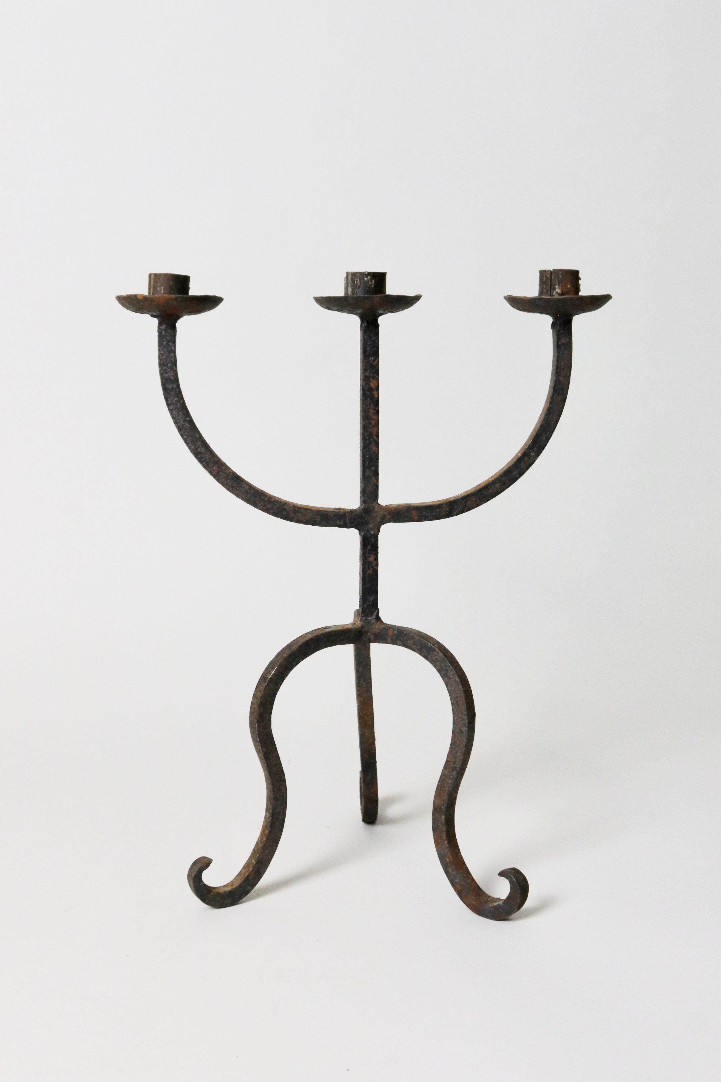 Wrought Iron Candelabra