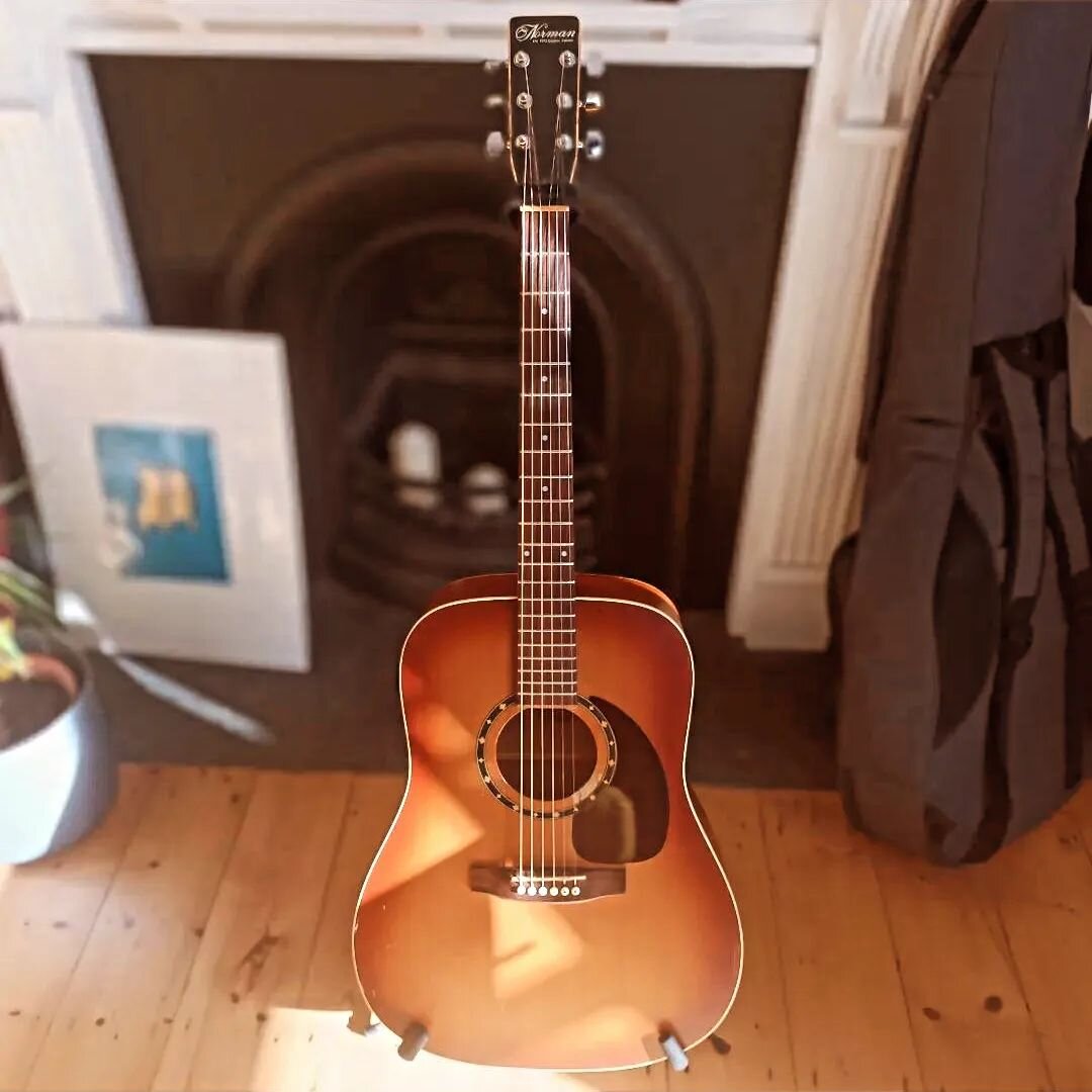 #justbeautiful like any guitar in general but oh boy! Today my loyal #normannguitars has been giving me pure perfection, both in looks and sound!
This guitar has been following me for the last 12/14 years in my UK adventuree. 
Bought it not far from 
