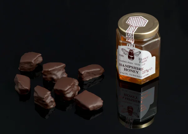 Honeycomb made using Hampshire Honey