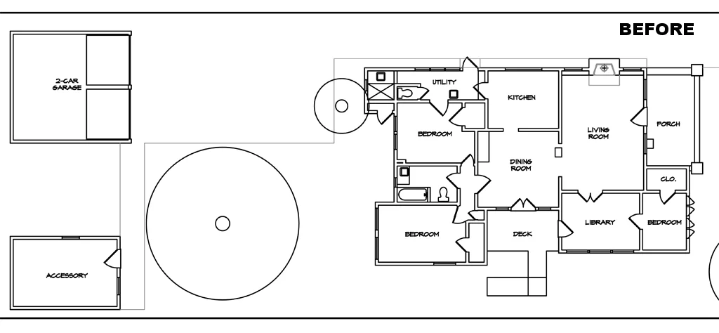 Floor Plan - Before