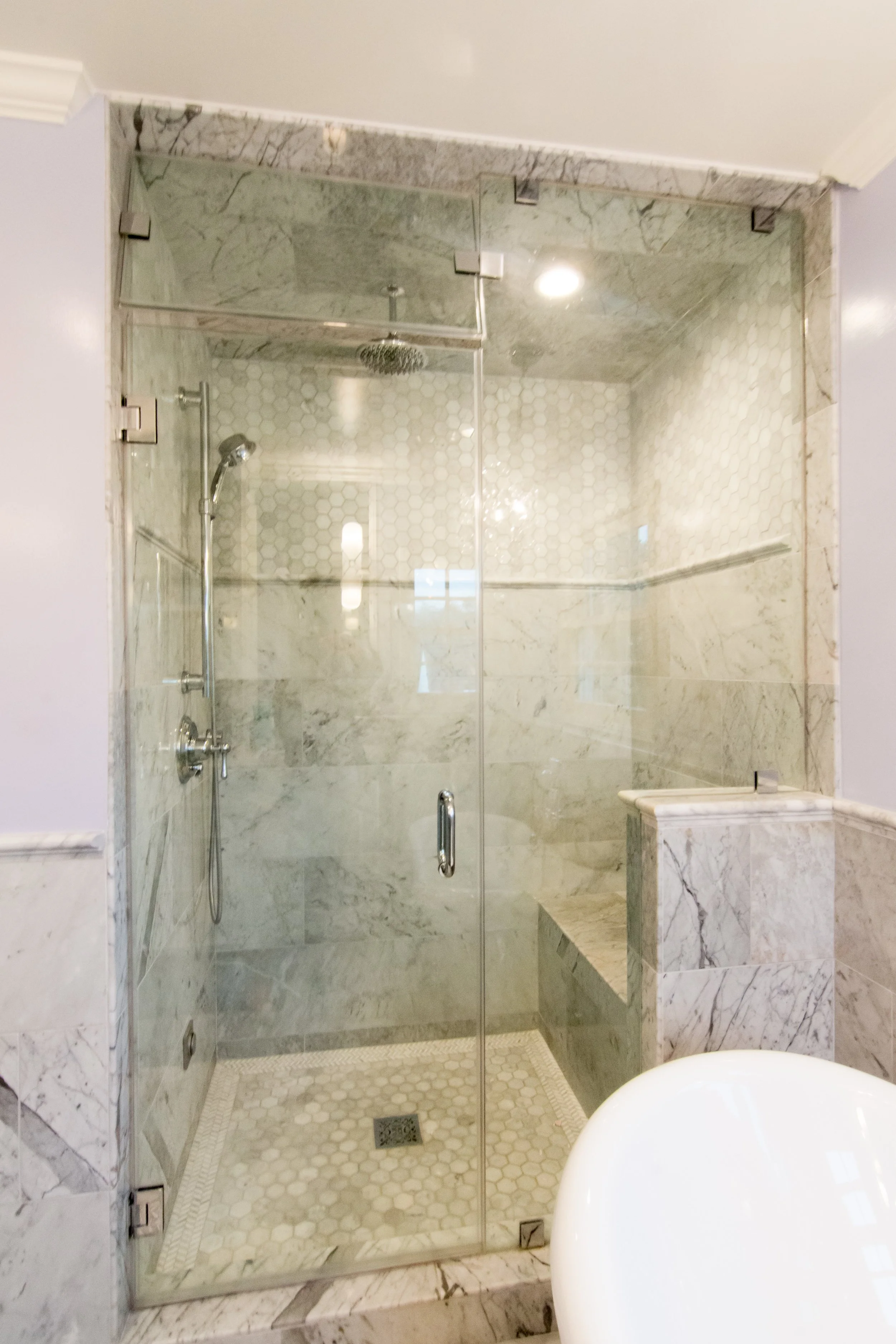 Master Bathroom - steam shower