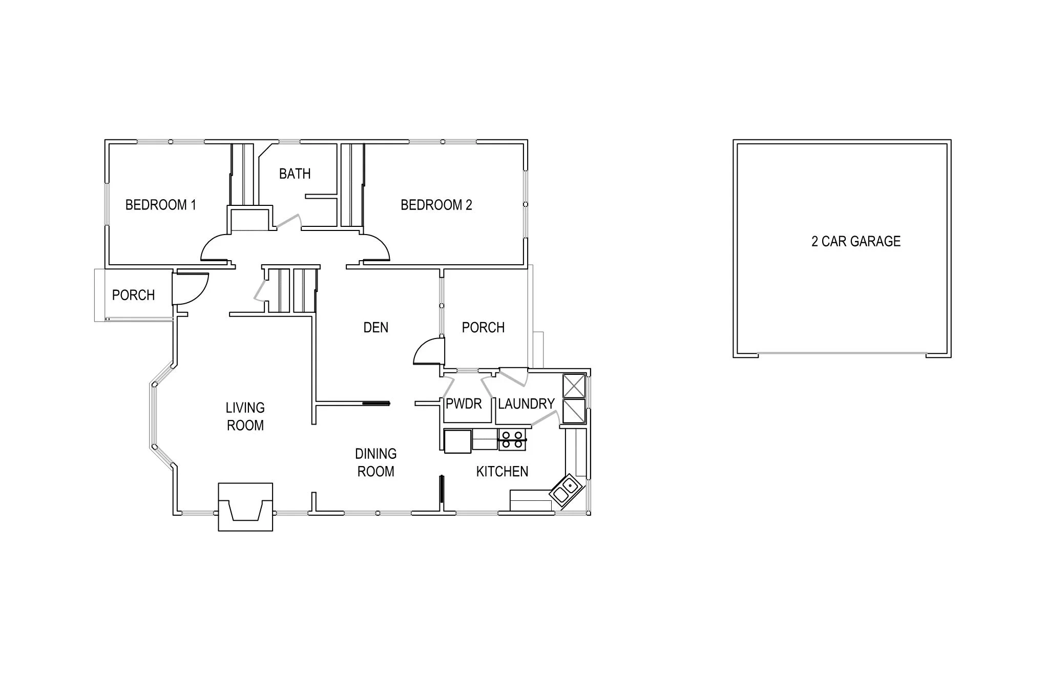 Floor Plan - Before