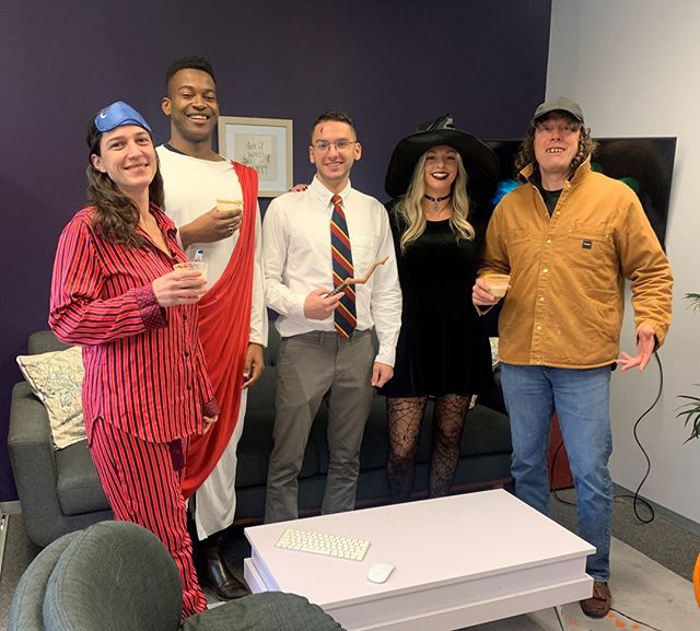 Happy Halloween from the TracPoint team! Can you guess what we are??