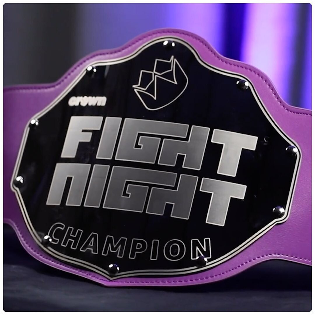 Last week we wrapped the first season of Fight Night on @crownchannel , where @chelseabytes and @actionjaxonbtw battled to take home the Fight Night Belt. Each week, the two hosts would play a different game, and chat would vote a winner at the end o